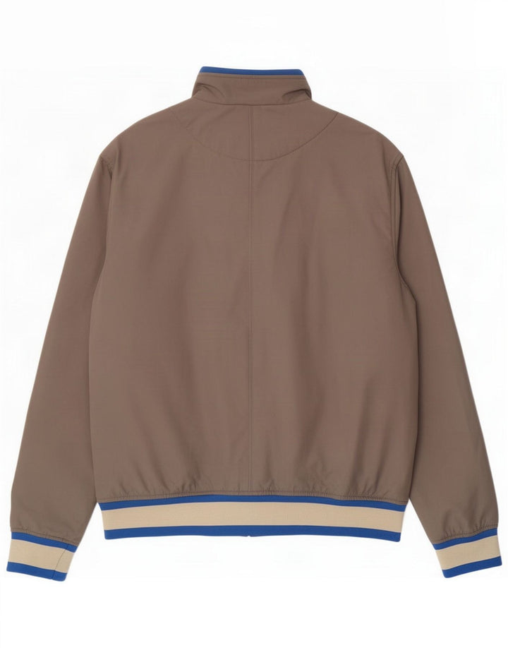 Kappa Mens Bomber Jacket UK 42 XL Grey Colourblock Polyester