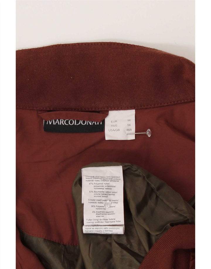 Bomber Vintage pentru bărbați UK 46 3XL Maro Poliamidă
