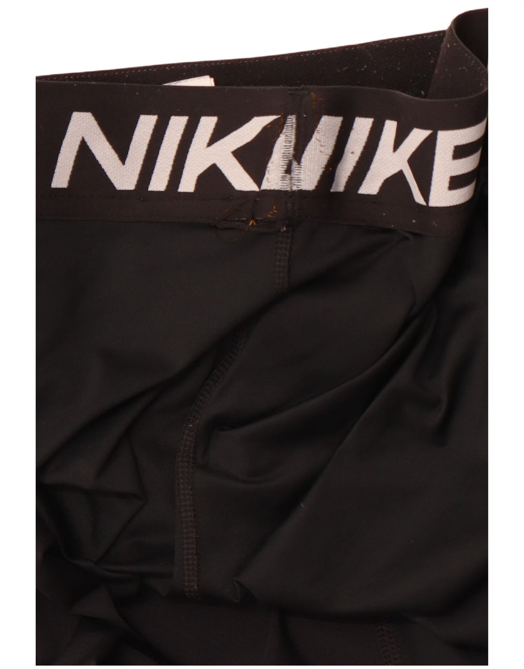Leggings grafici NIKE da donna Dri Fit UK 8 piccoli poliestere nero