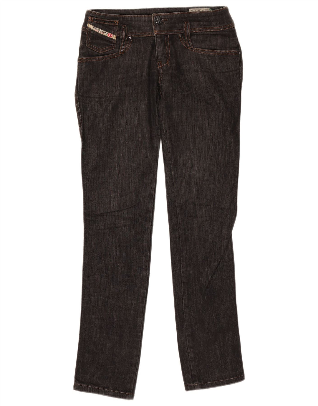 Jean Droit Femme Diesel Matic W26 L31 Coton Noir