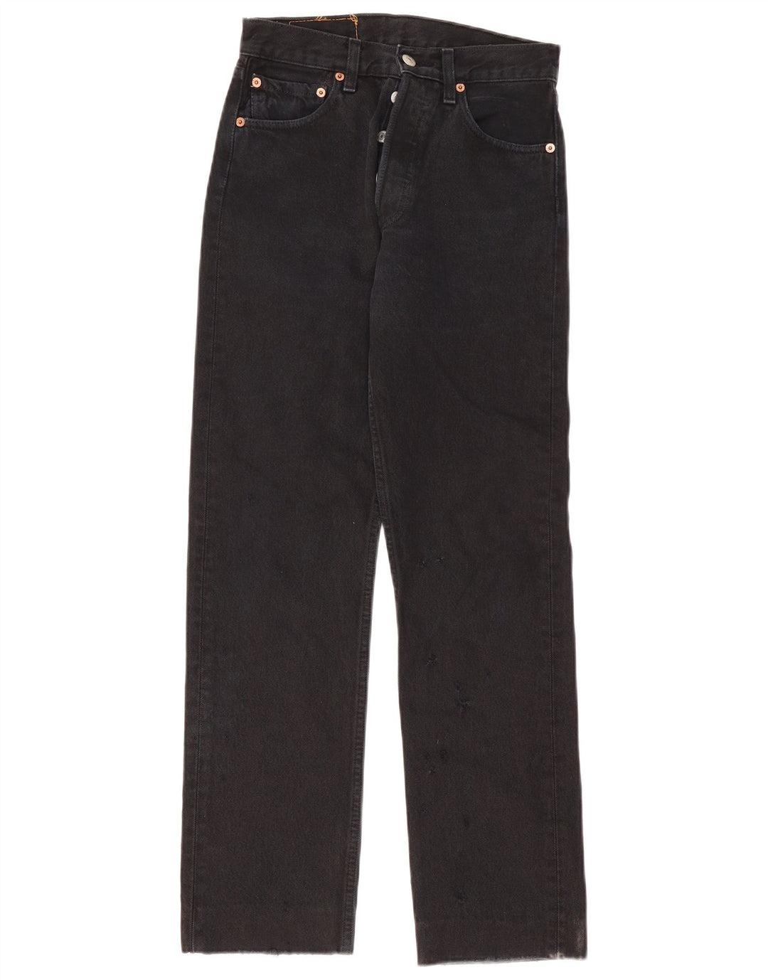 Женские прямые джинсы Levi's 501 W27 L30 черные