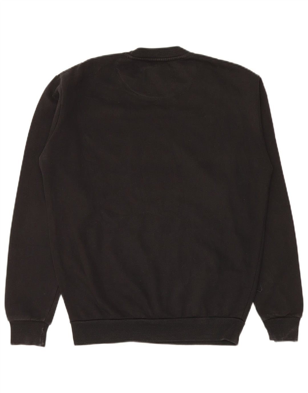 Zara Herren-Sweatshirt-Pullover, klein, schwarz, kariert