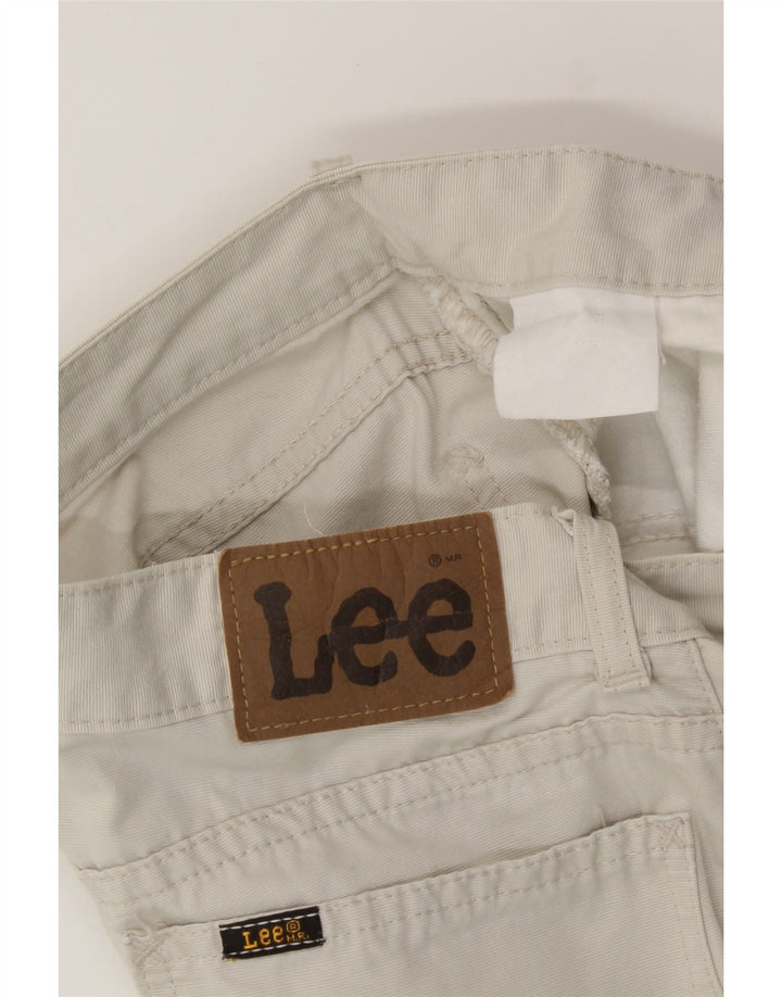 LEE Womens High Waist Jeans W30 L30 White Cotton Vintage Lee and Second-Hand Lee from Messina Hembry 
