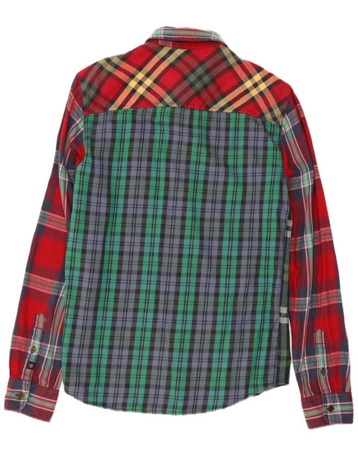 Scotch & Soda herre flannelskjorte Medium flerfarvet ternet bomuld