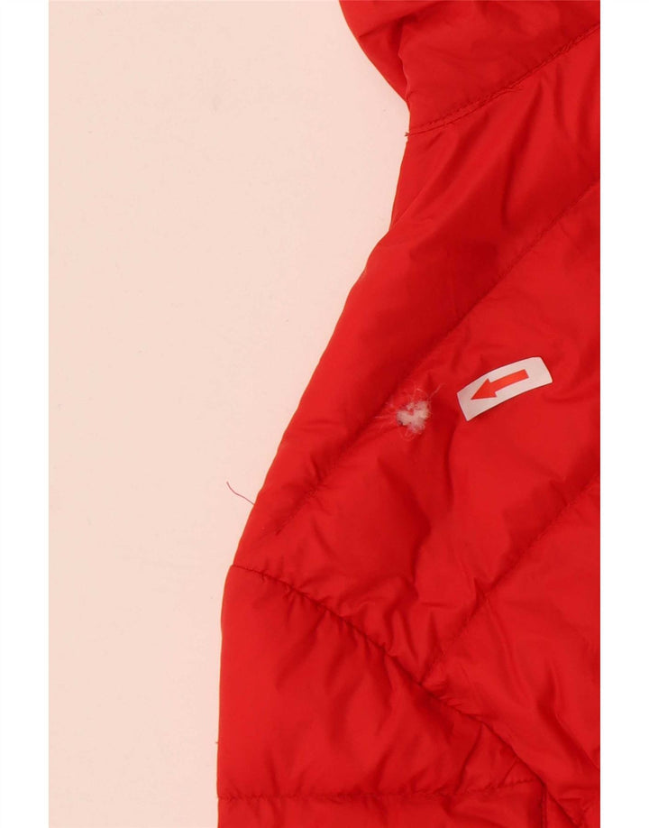 Tommy Hilfiger Chaqueta acolchada para mujer UK 46 Grande Poliamida roja