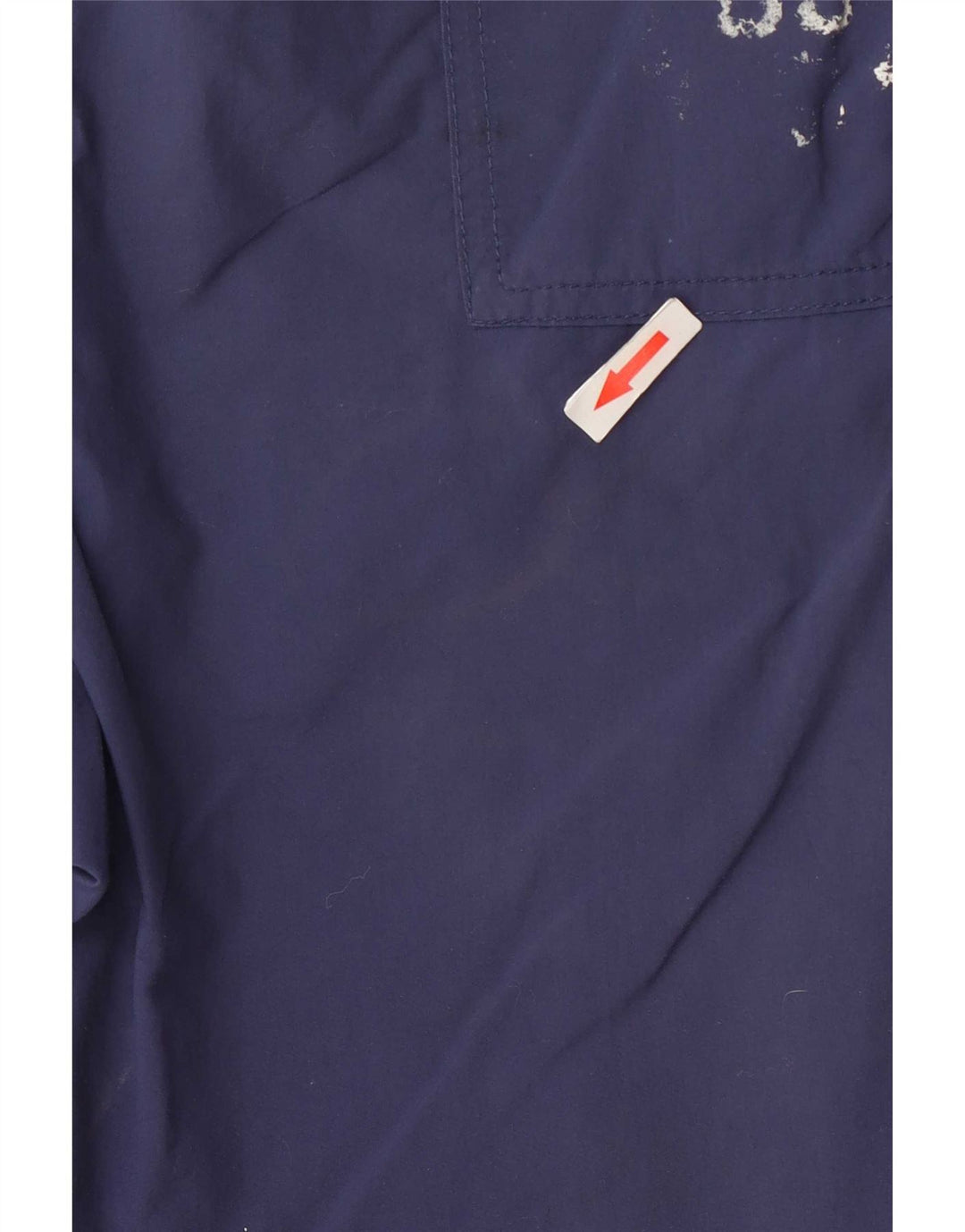 Tommy Hilfiger Mens Graphic Cargo Swimming Shorts Medium Navy Blue