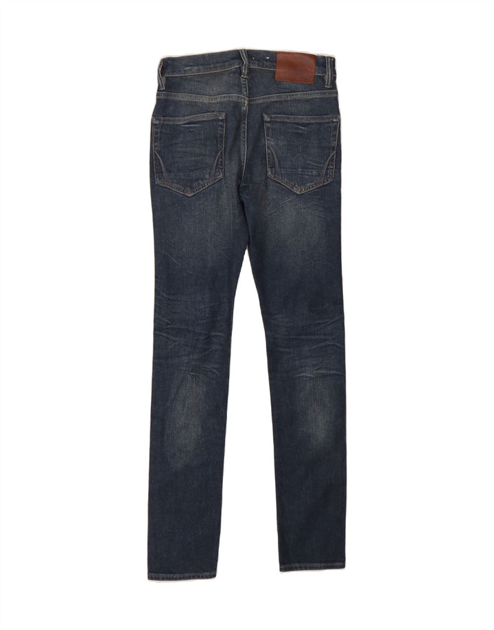 ALL SAINTS Mens Cigarette Skinny Jeans W28 L33 Blue Vintage All Saints and Second-Hand All Saints from Messina Hembry 