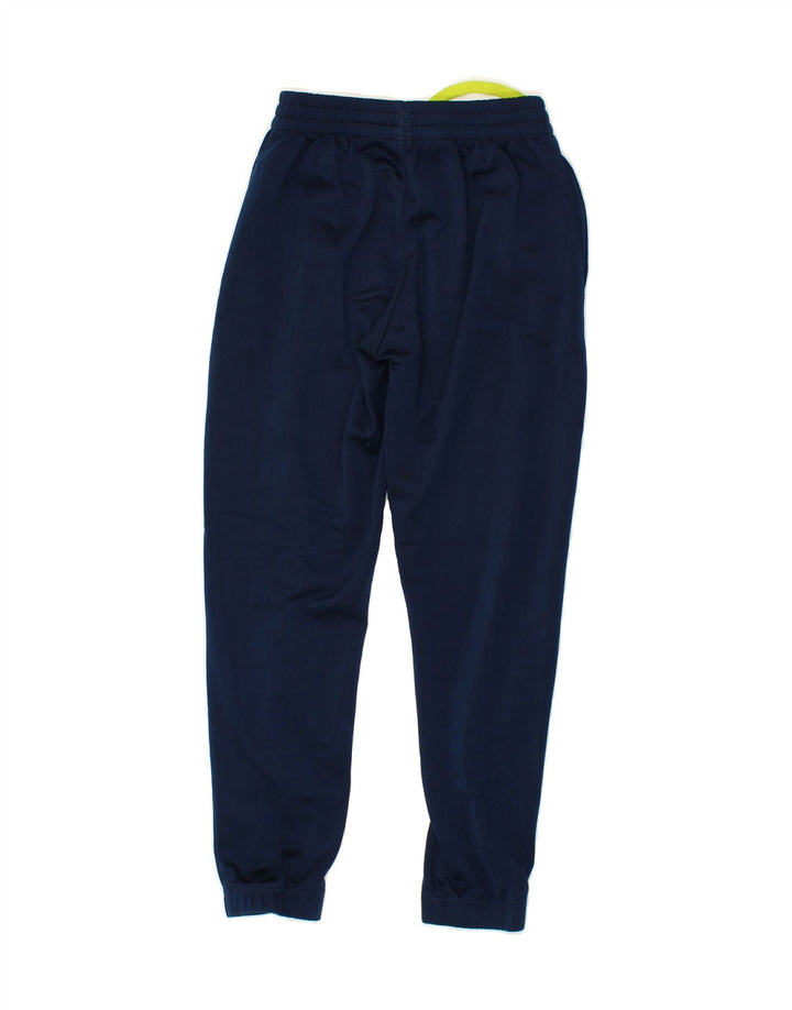 ADIDAS Boys Tracksuit Trousers Joggers 9-10 Years  Navy Blue Polyester Vintage Adidas and Second-Hand Adidas from Messina Hembry 