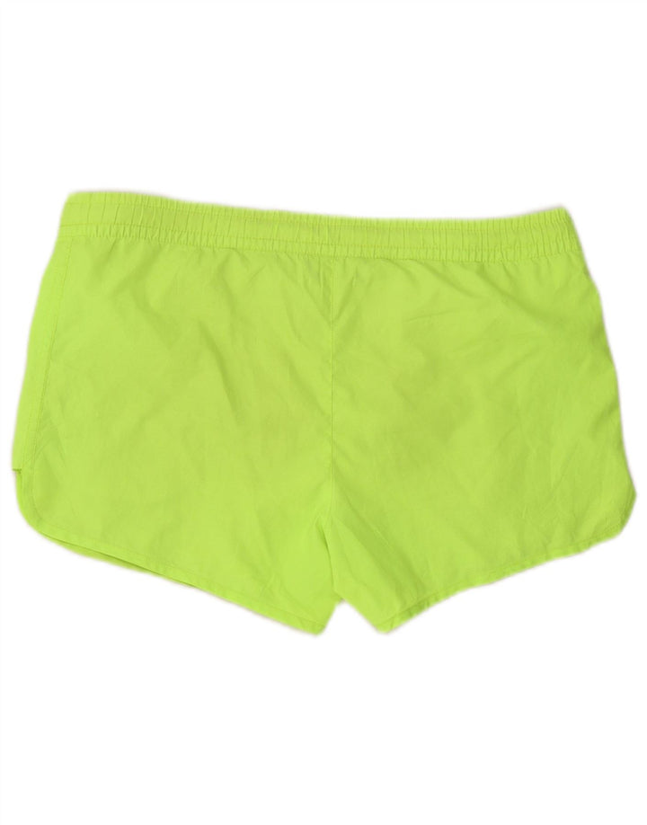 Zara Mens Swimming Shorts Medium Green Polyester