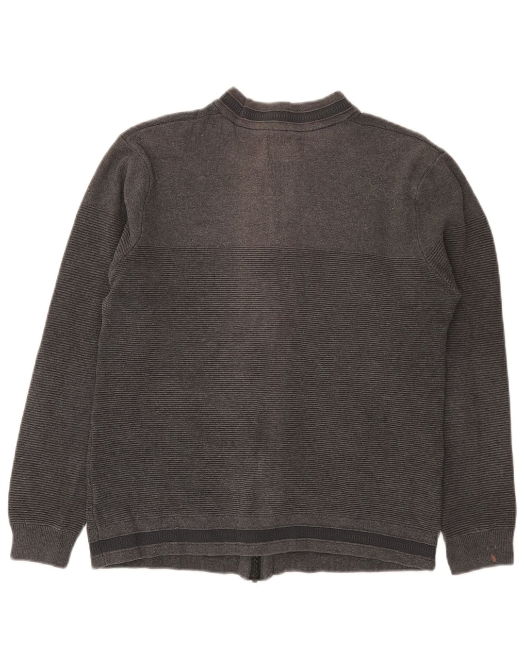 Maglione cardigan per ragazzi Zara 11-12 anni in cotone grigio medio