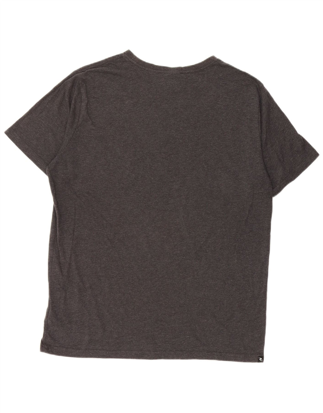 RIP CURL T-shirt da uomo vestibilità standard Top grande in cotone grigio