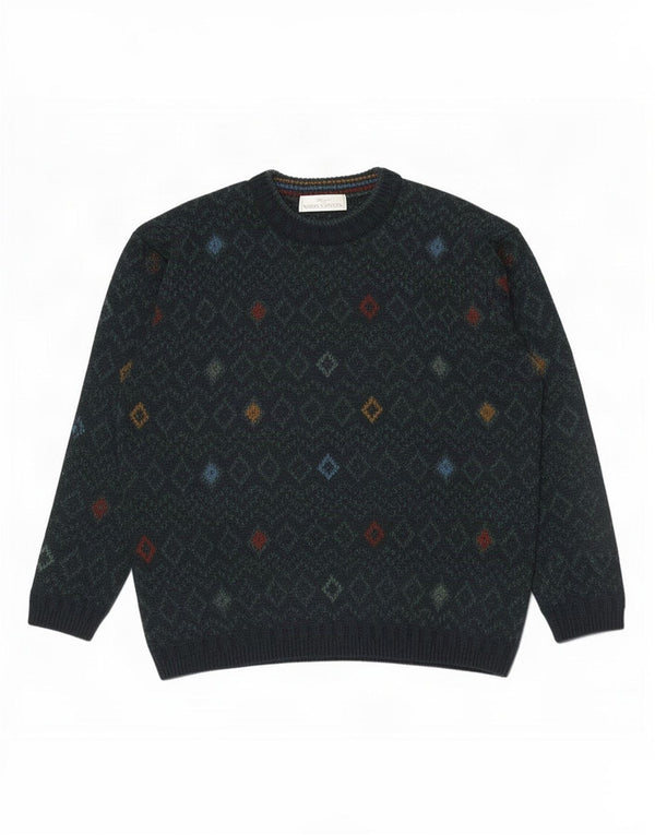 Marks & Spencer Mens St. Michael Turtle Neck Jumper Sweater Medium Green