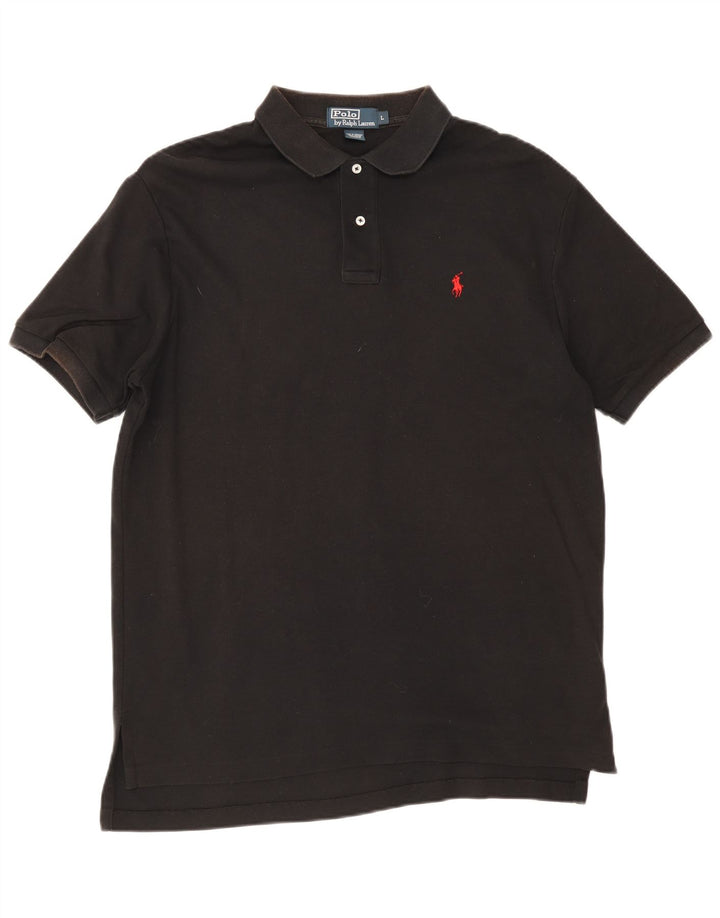 Polo Ralph Lauren herreskjorte stor sort bomuld