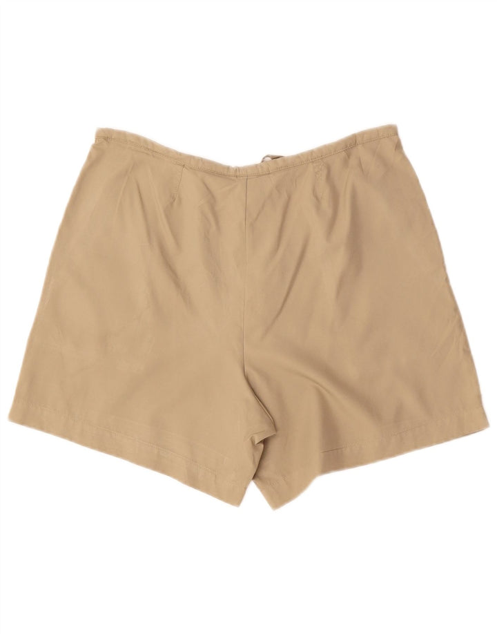 Nike Womens Shorts US 8/10 Medium W30 Beige Polyester