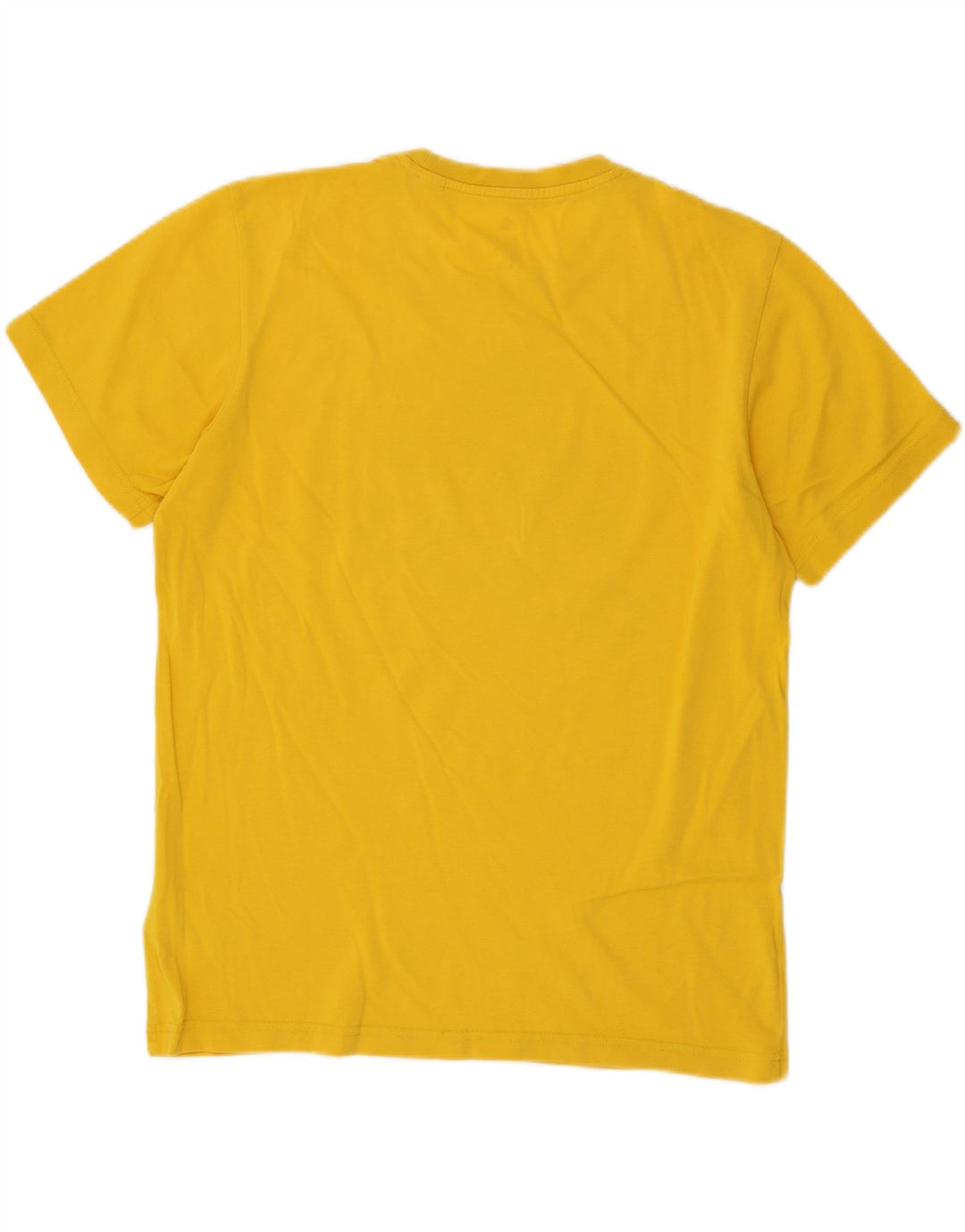 ADIDAS Mens Graphic T-Shirt Top Medium Yellow Cotton Vintage Adidas and Second-Hand Adidas from Messina Hembry 