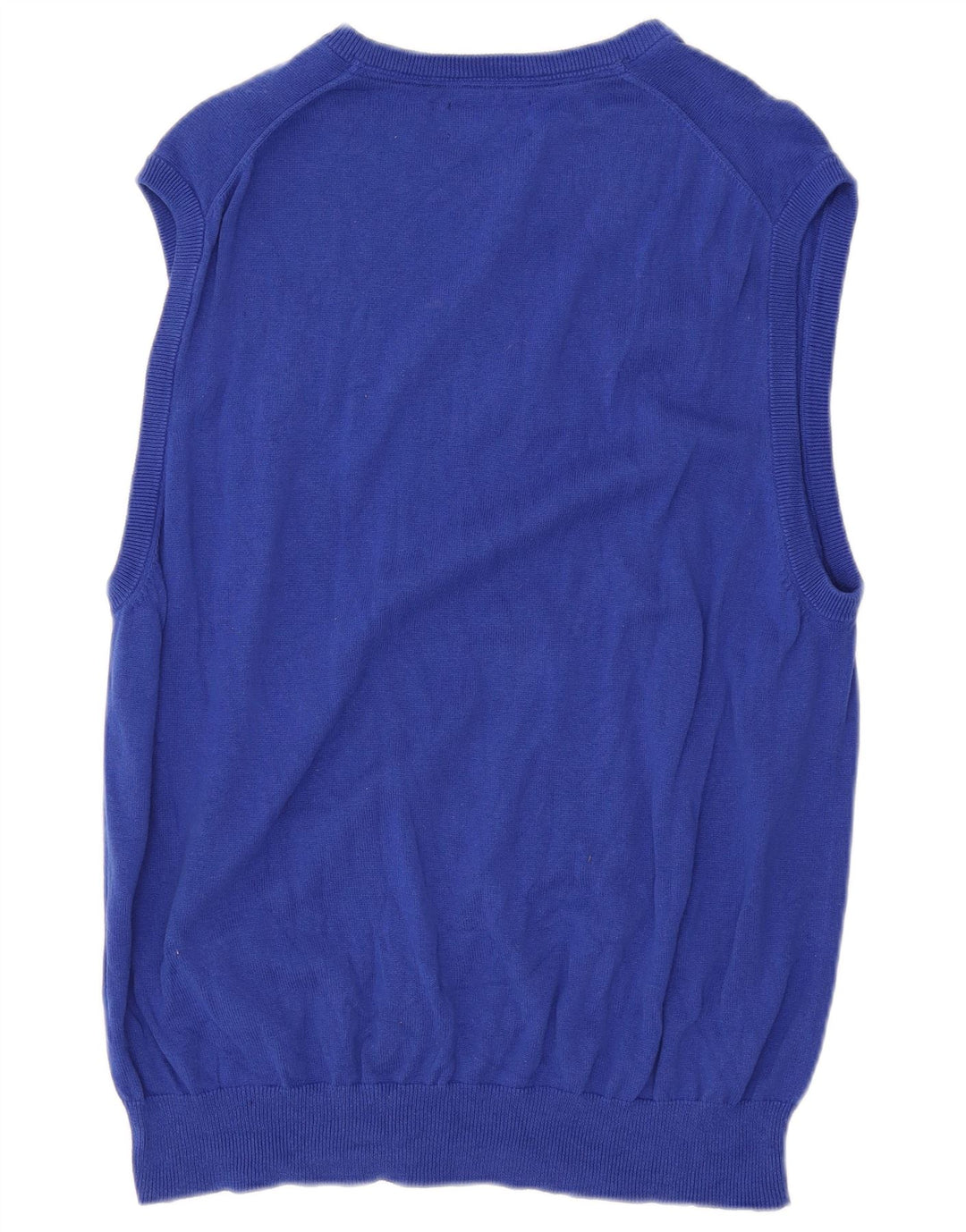 CHAPS Mens Vest Tank Top XL Blue Cotton