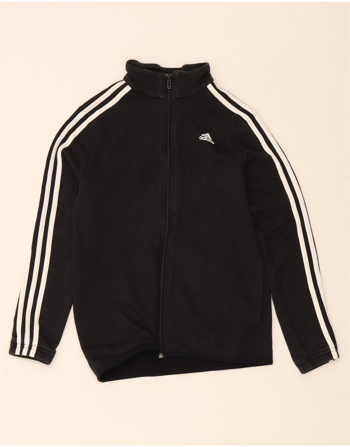 Veste de survêtement Adidas Garçon 11-12 ans Noir Polyester
