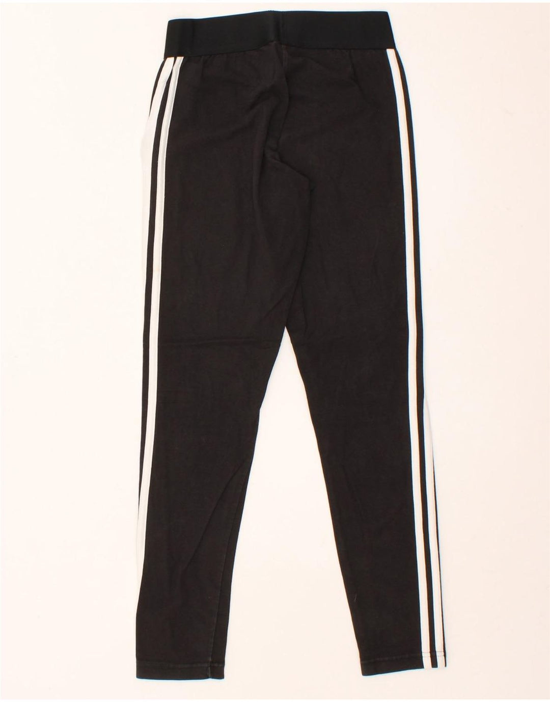 ADIDAS Womens Leggings UK 8/10 Small  Black Vintage Adidas and Second-Hand Adidas from Messina Hembry 