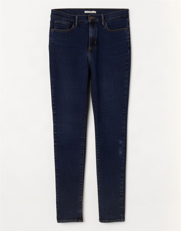 Levi's Womens 311 Shaping Skinny Jeans W31 L32 Navy Blue Lyocell