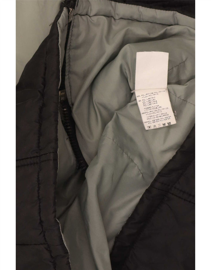Onyx Damen Wattierte Jacke IT 40 Small Schwarz Polyamid
