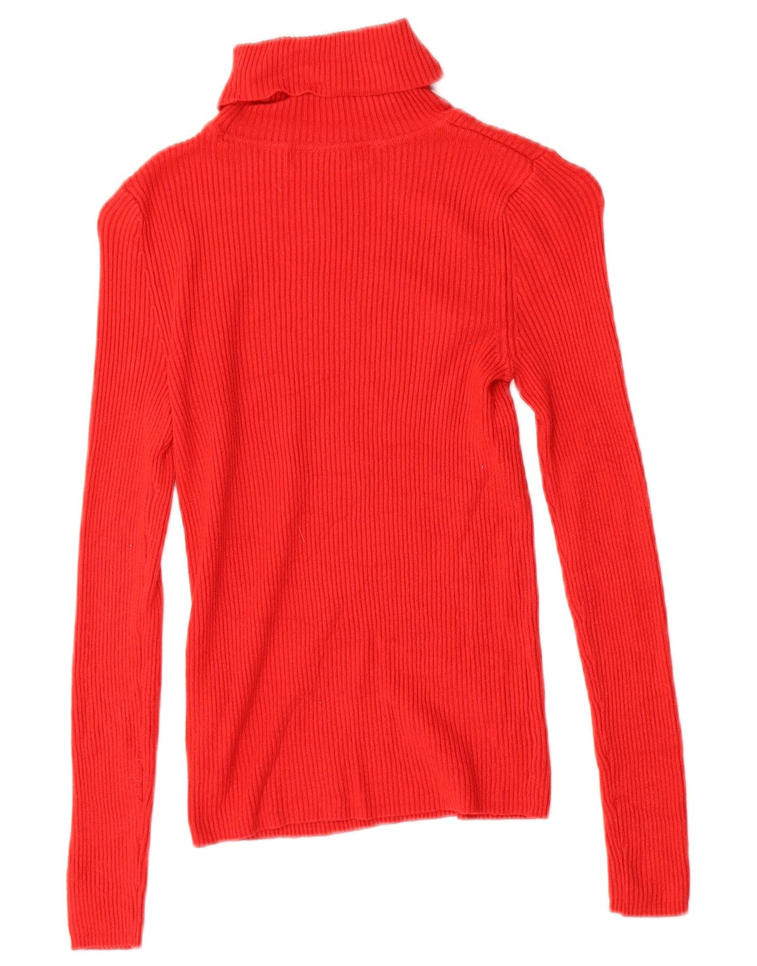 Marks & Spencer Top para mujer de manga larga UK 8 Small Viscosa roja