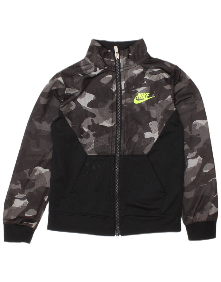 Μπουφάν NIKE Boys αθλητική φόρμα 3-4 ετών Μαύρο Καμουφλάζ Πολυεστέρας