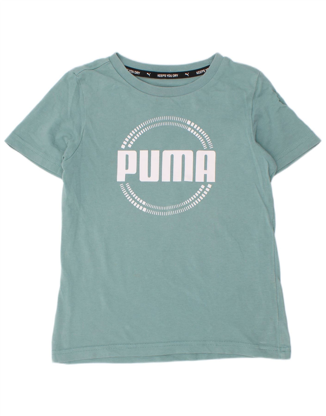 Maglietta grafica Puma da bambino, 7-8 anni, blu