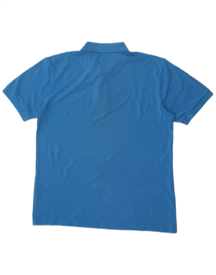 Kappa Mens Polo Shirt 2XL Blue Cotton