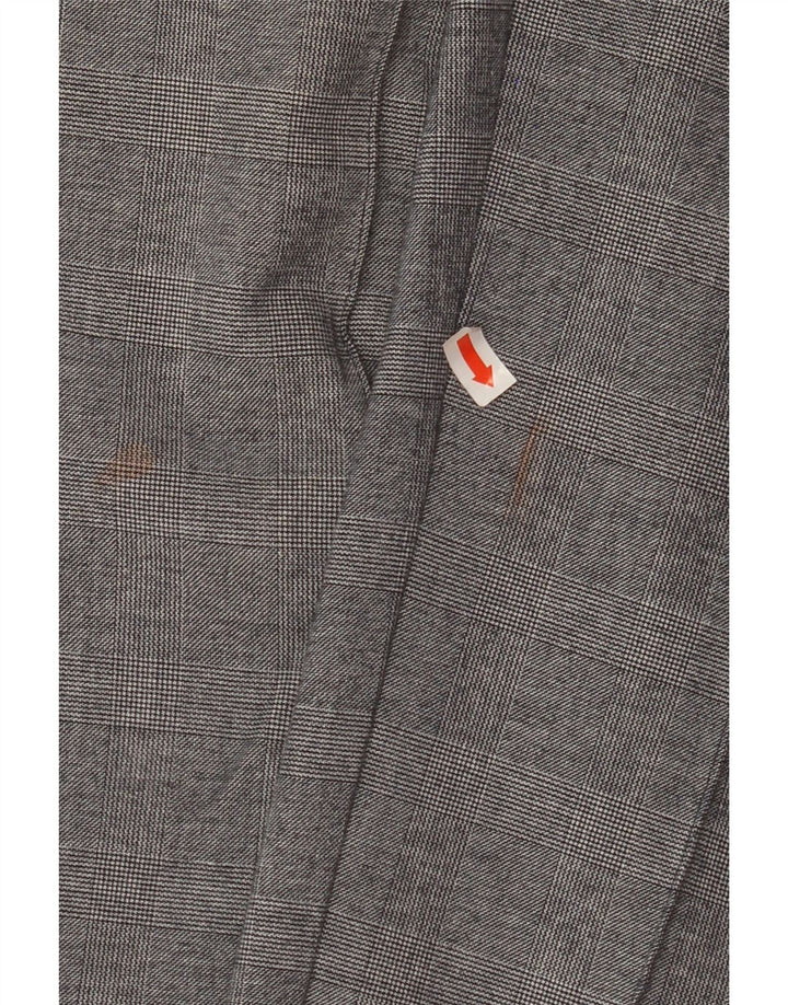 TOMMY HILFIGER Womens Slim Suit Trousers US 8 Medium W32 L28 Grey Check Vintage Tommy Hilfiger and Second-Hand Tommy Hilfiger from Messina Hembry 