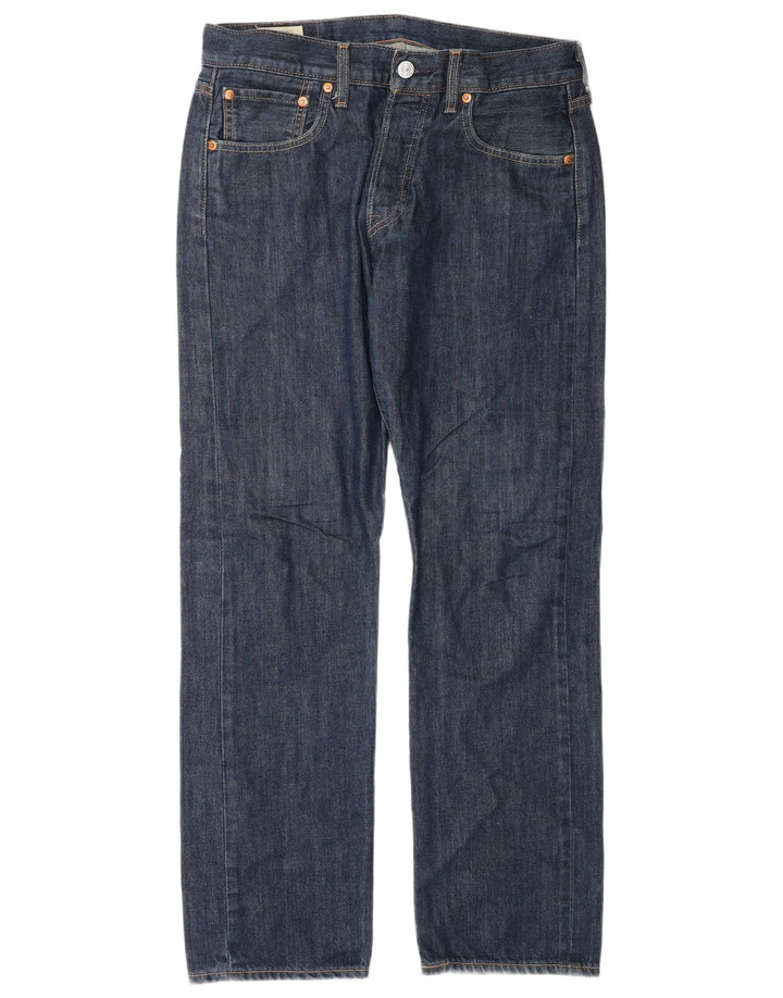 Levi's Mens 501 Straight Jeans W31 L30 Blue Cotton