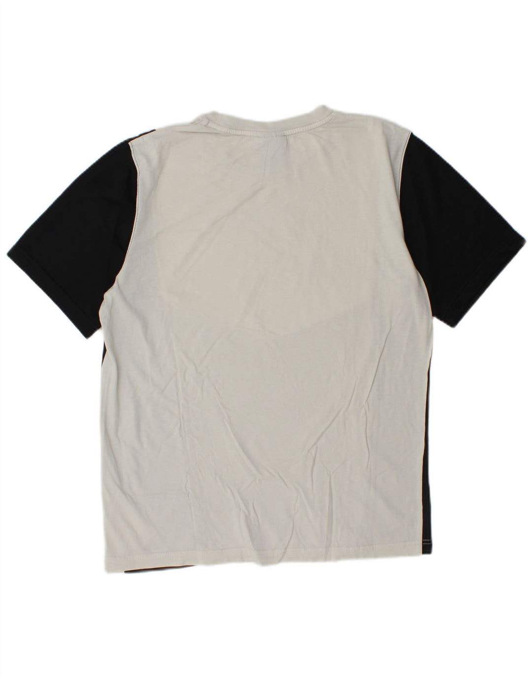 Nike Herre grafisk T-shirt Top Medium White Colourblock Bomuld