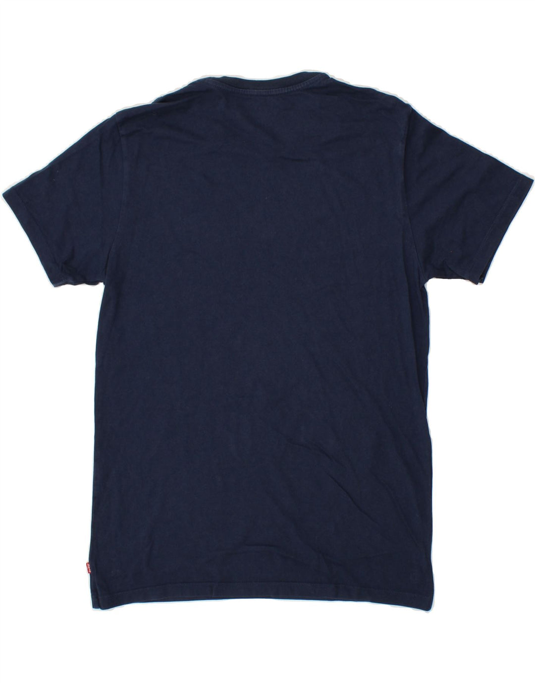 LEVI'S Mens Graphic T-Shirt Top Medium Navy Blue Vintage Levi's and Second-Hand Levi's from Messina Hembry 