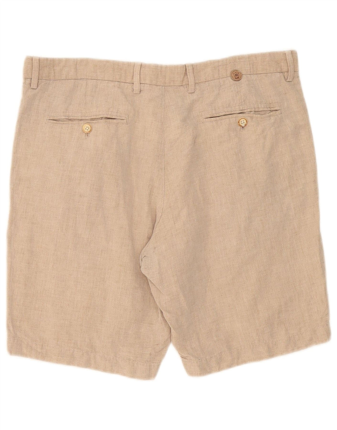 Massimo Dutti Mens Chino Shorts EU 44 Grande W34 Bege