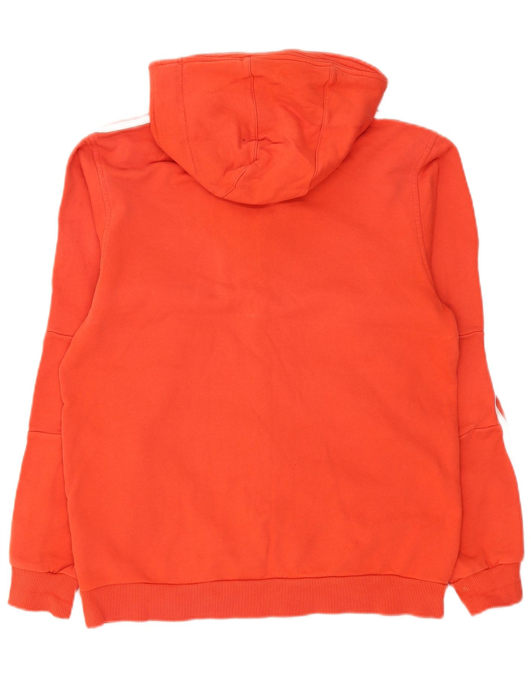 Adidas Pull à capuche zippé graphique pour homme en coton rouge moyen