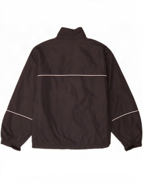 Jaqueta de chuva masculina Gap UK 38 médio preto nylon