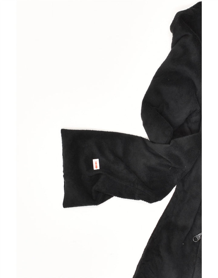 COLUMBIA Womens Fleece Jacket UK 10 Small Black Polyester | Vintage Columbia | Thrift | Second-Hand Columbia | Used Clothing | Messina Hembry 