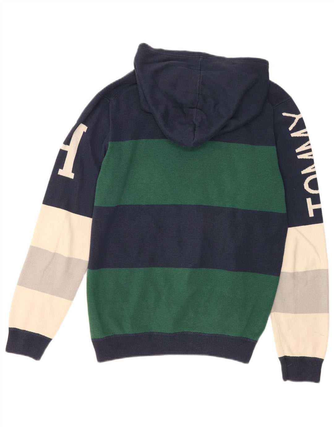 Tommy Hilfiger Boys Graphic Jumper 15-16 Years Multicoloured Colourblock