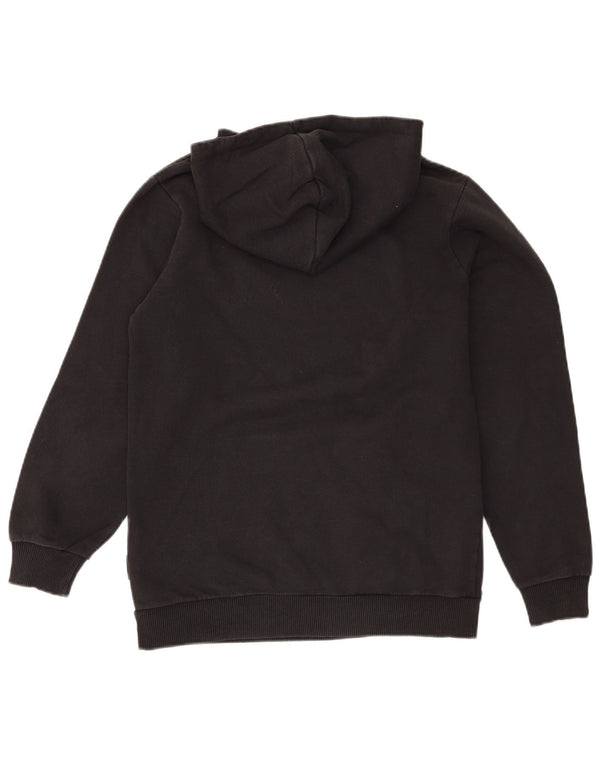 Napapijri Boys Geographic Graphic Hoodie Jumper 13-14 år Sort Bomuld