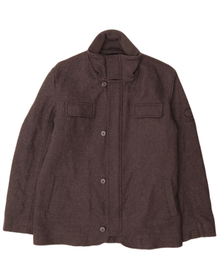 Jachetă Calvin Klein pentru bărbați UK 44 2XL Lână gri