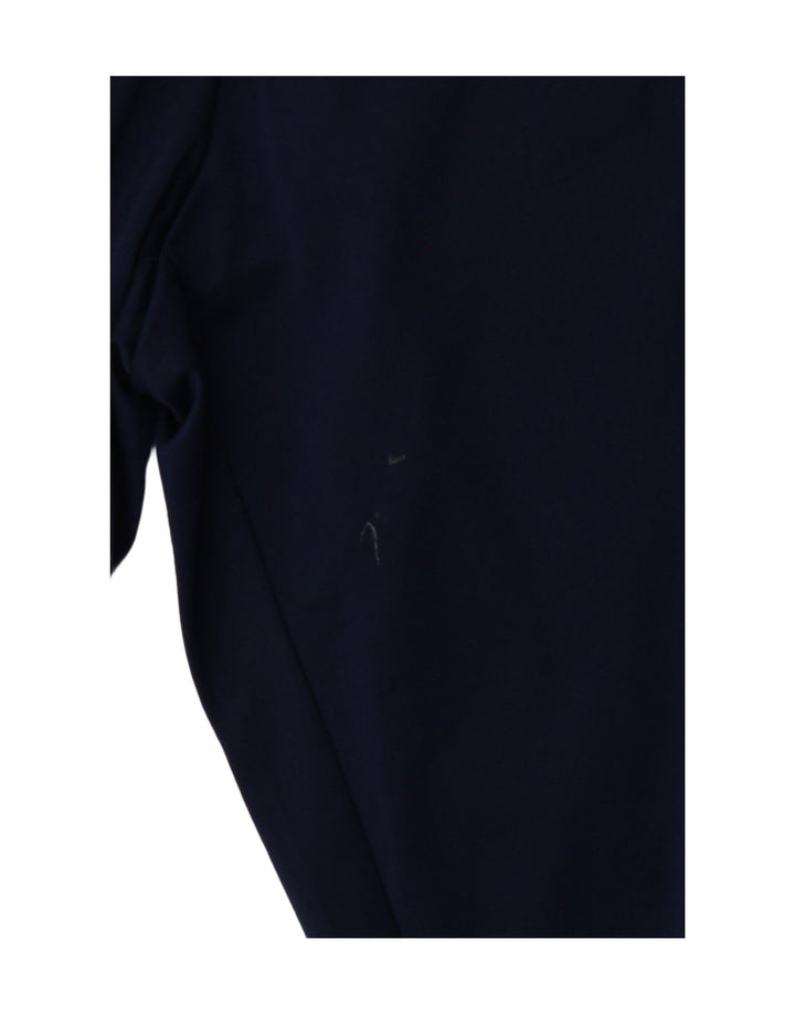 Pantaloni da tuta da uomo Adidas medi in poliestere blu navy