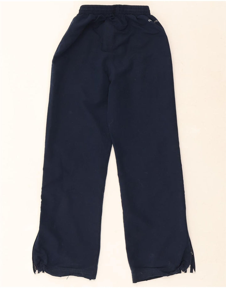 Adidas Boys Tracksuit Trousers 9-10 Years  Navy Blue Polyester