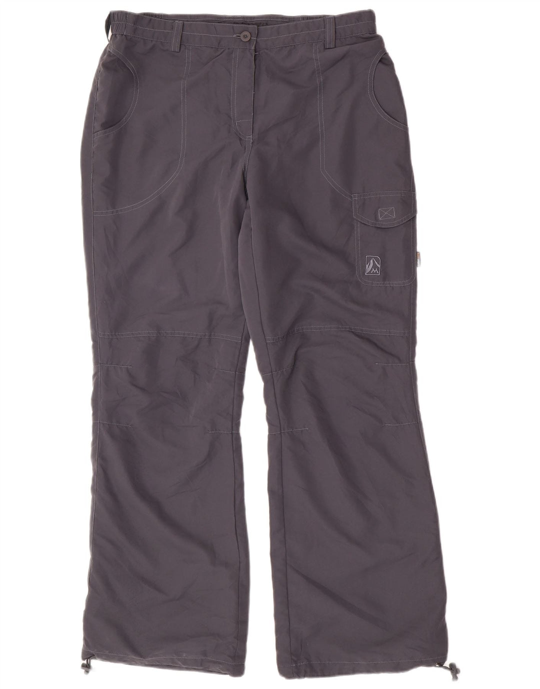Damskie wodoodporne spodnie turystyczne Maui IT 44 Medium W34 L32 Szary poliester