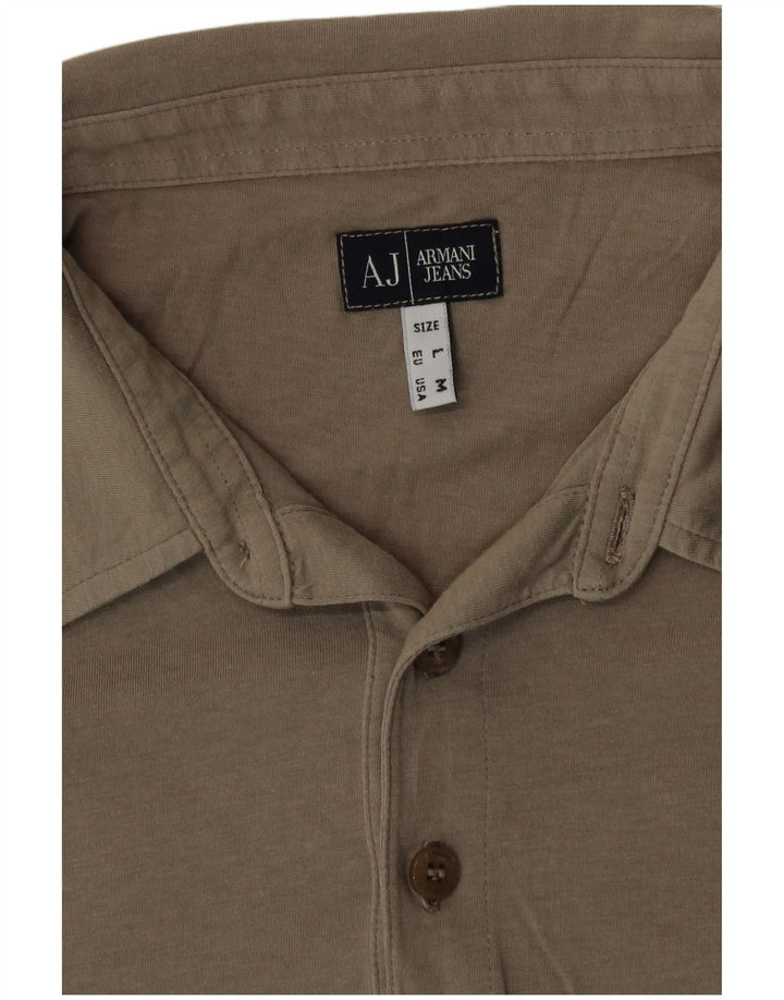 Armani Herren Poloshirt Mittelbraun