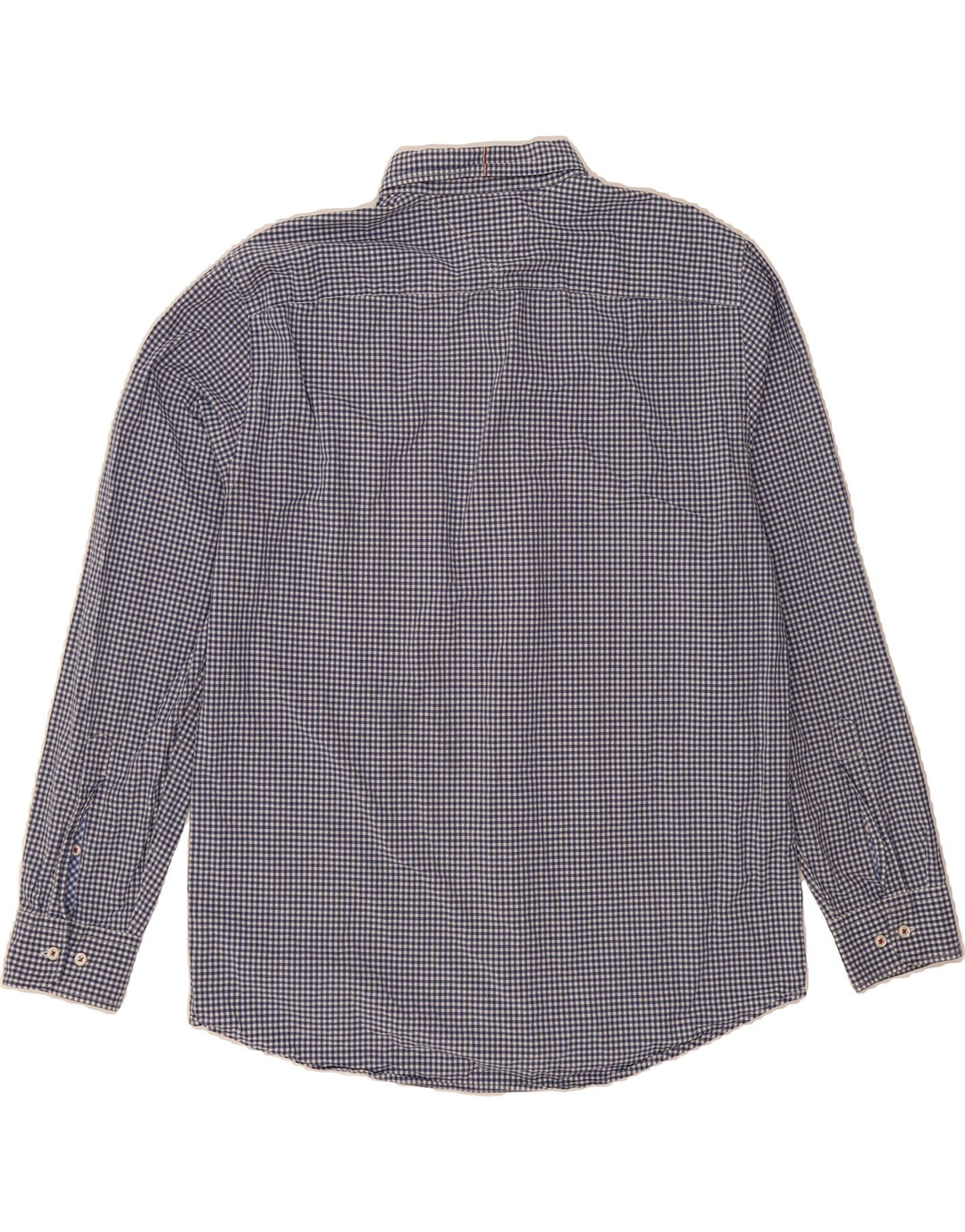 TOMMY HILFIGER Mens Regular Fit Shirt XL Blue Gingham Cotton Vintage Tommy Hilfiger and Second-Hand Tommy Hilfiger from Messina Hembry 