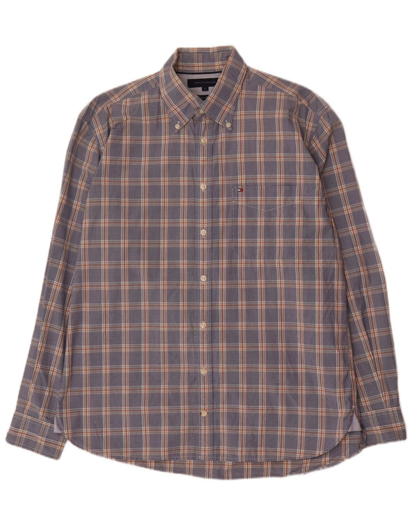 Tommy Hilfiger Chemise Homme Large Bleu Coton
