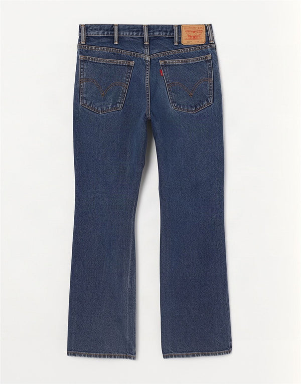 Levi's Mens 517 Bootcut Jeans W32 L30 Blue Cotton
