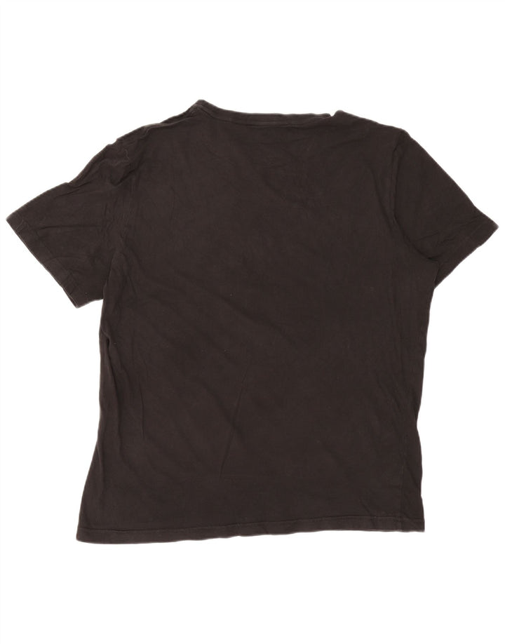 PUMA Mens Graphic T-Shirt Top XL Black
