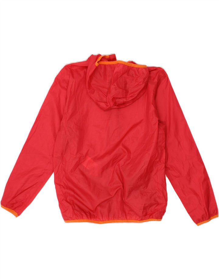 MC KINLEY Girls Hooded Rain Jacket 11-12 Years Red Polyester Vintage MC Kinley and Second-Hand MC Kinley from Messina Hembry 