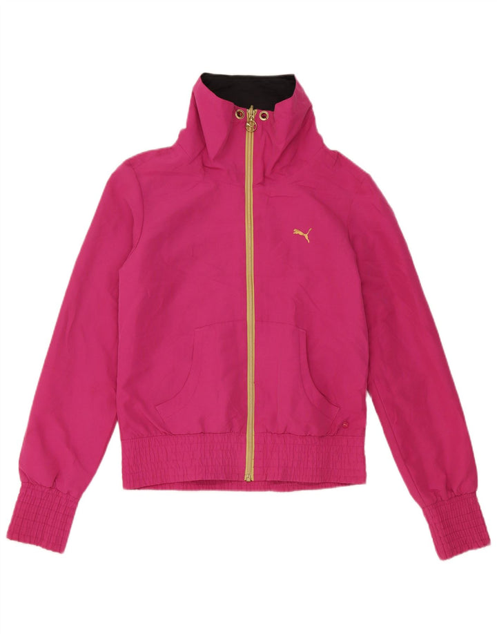 Puma Veste de survêtement pour femme UK 10 Small Rose Polyester