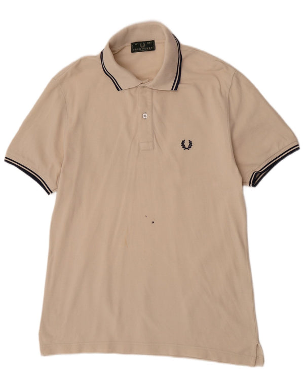 Polo Fred Perry Hombre Algodón Beige Medio
